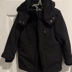 Urban Republic Black Hooded Puffer Jacket
